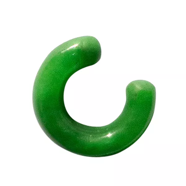 

Эбби — одинарная нефритовая серьга-кафф Seree, green