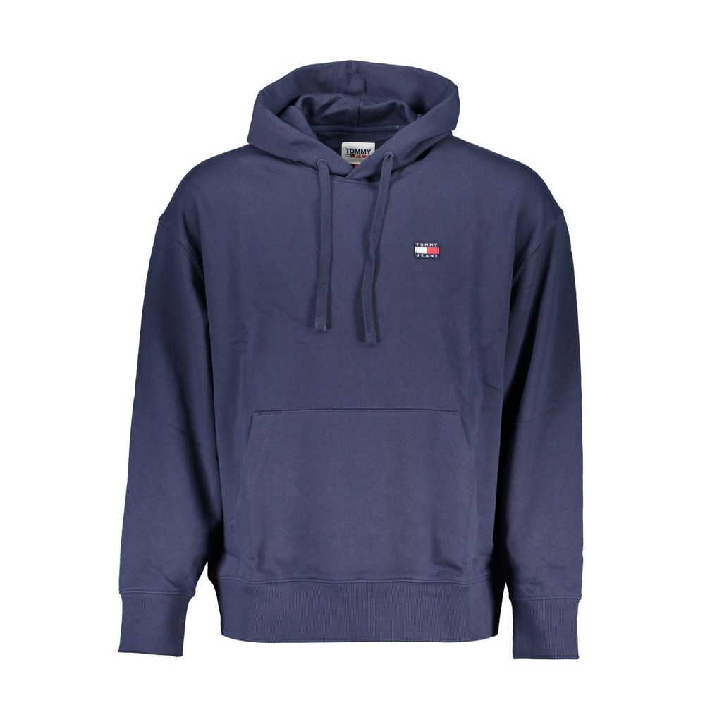 Шикарная синяя толстовка с капюшоном и логотипом Tommy Hilfiger