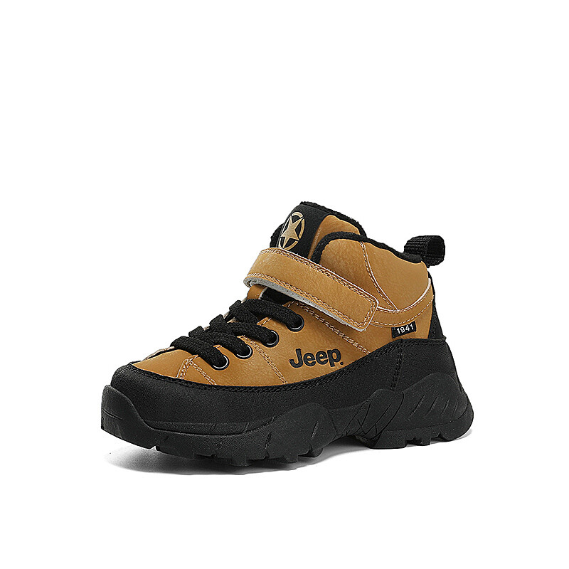 Кроссовки Jeep Kids Lifestyle Shoes Kids High-top Brown, коричневый — фото 2