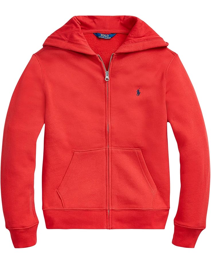 

Худи Polo Ralph Lauren Kids Cotton-Blend-Fleece Hoodie, цвет RL 2000 Red