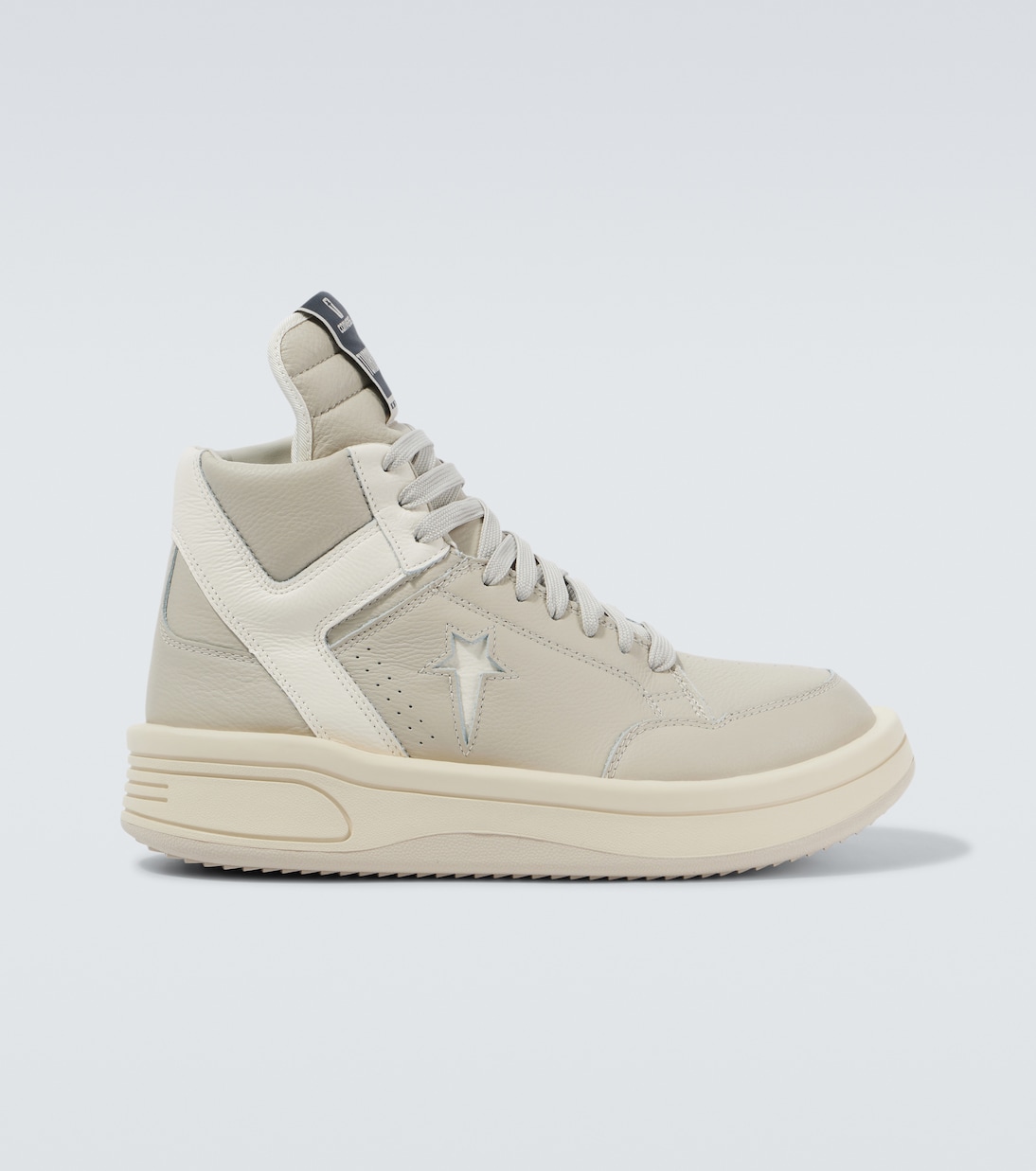

Кожаные кроссовки Converse Turbowpn Rick Owens, Oyster White