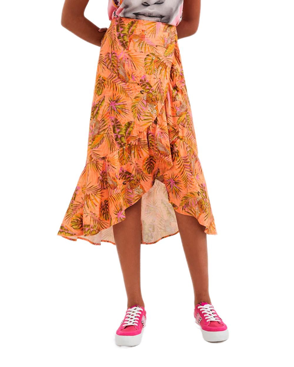 

Юбка Desigual, оранжевый