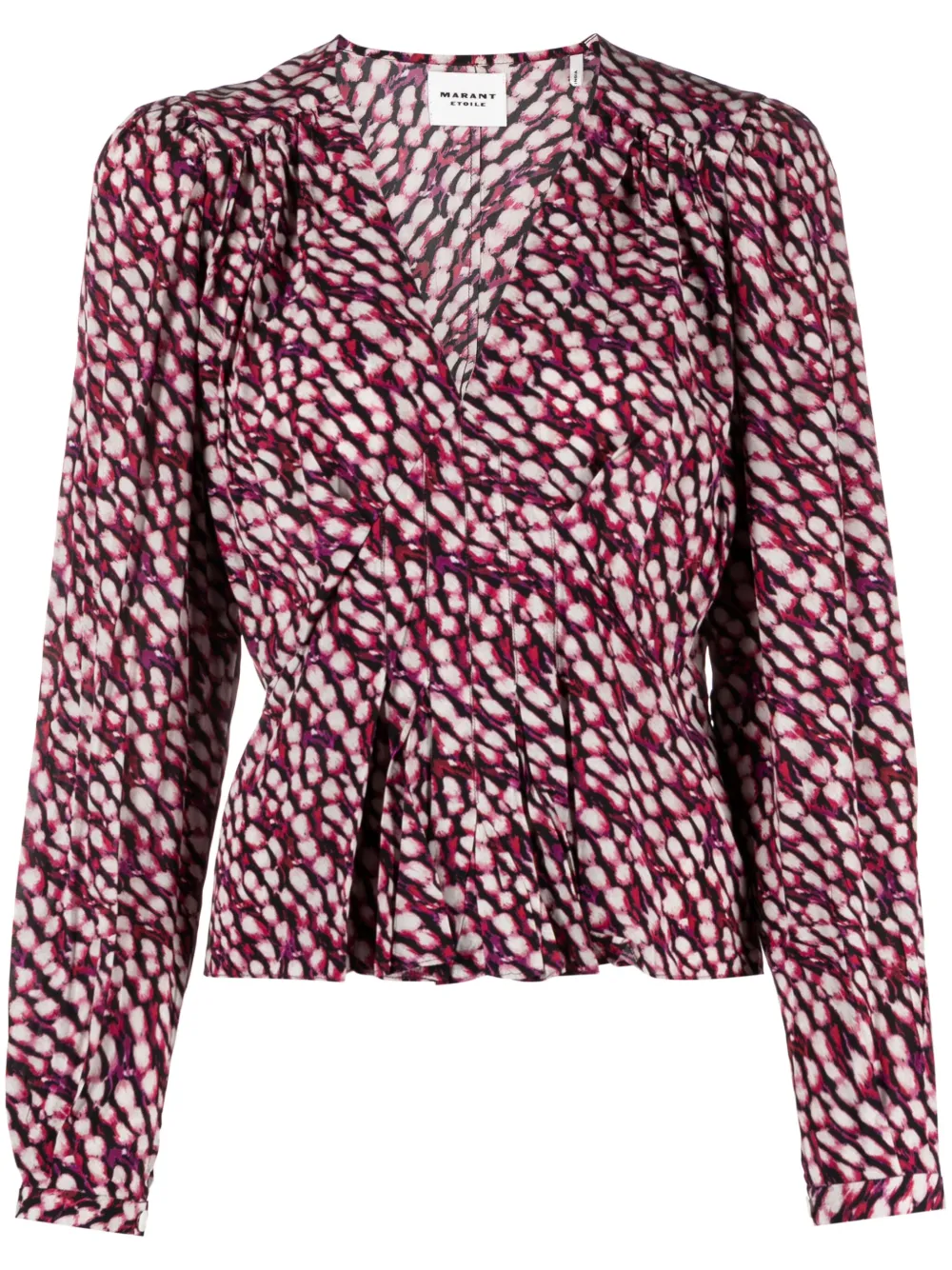 

Блузка Eddy MARANT ÉTOILE, фиолетовый