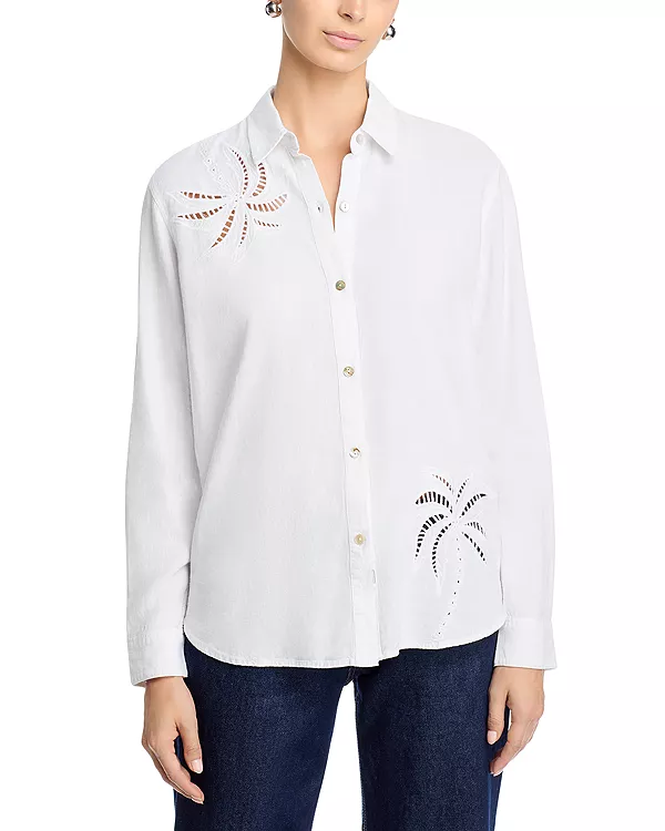 

Рубашка Самар с длинным рукавом Rails, белый