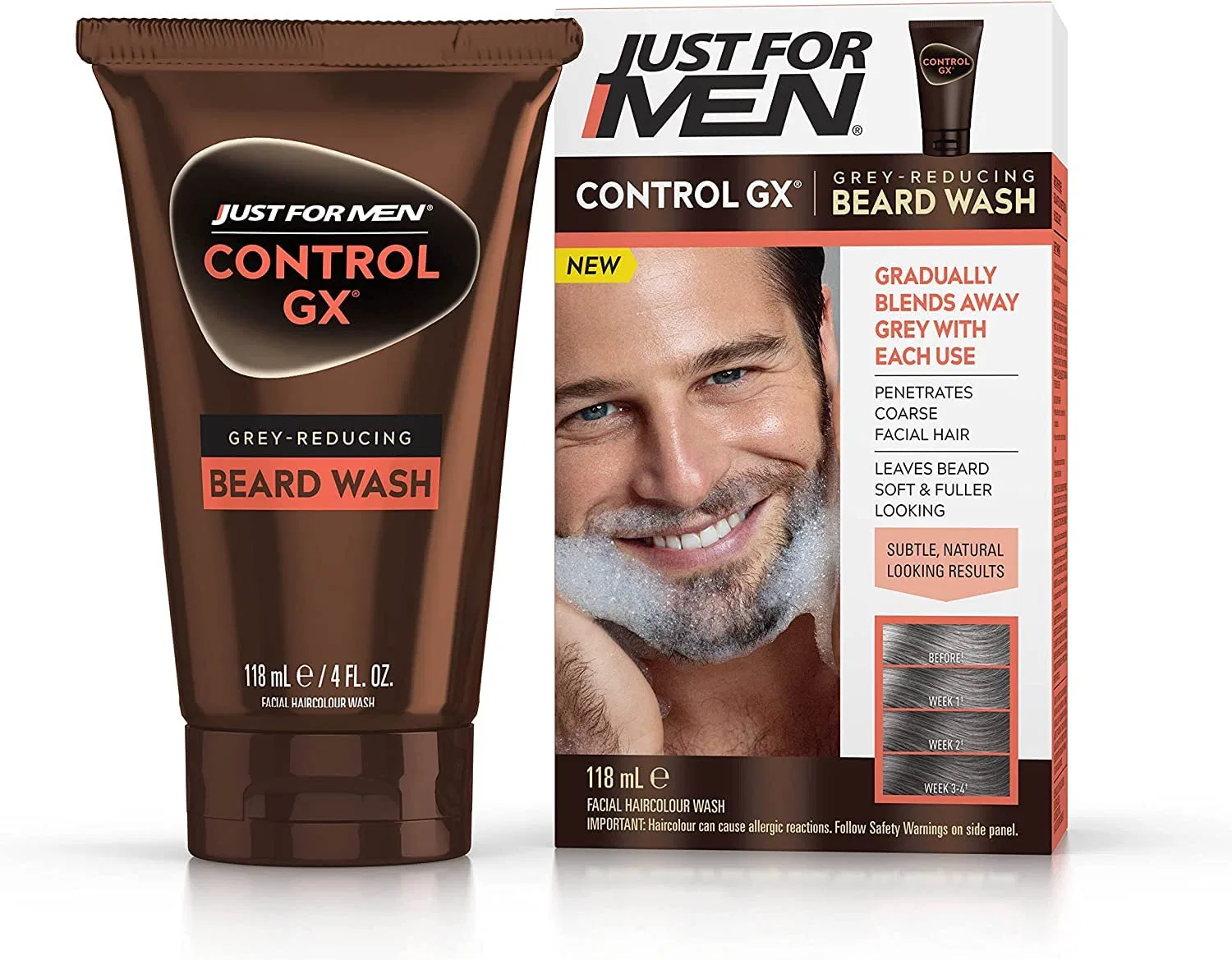 Шампунь для бороды «Control GX» от Just For Men Promoo — фото 3