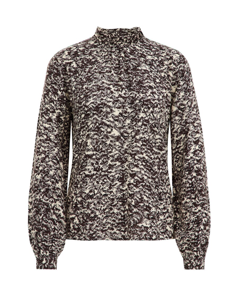 

Блузка WE Fashion Blouse, цвет beige/black