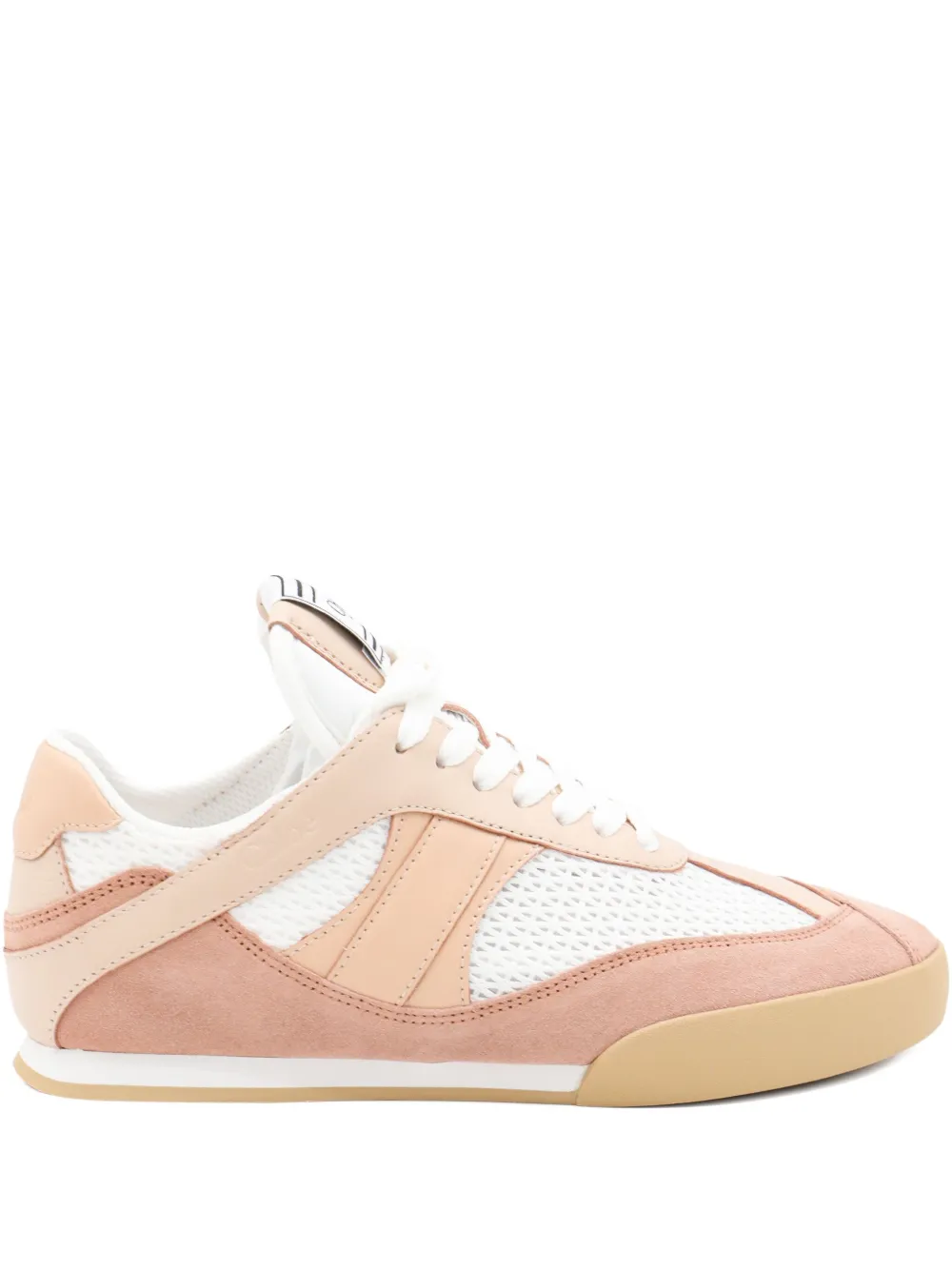 Кроссовки с сетчатыми вставками CHLOÉ, розовый