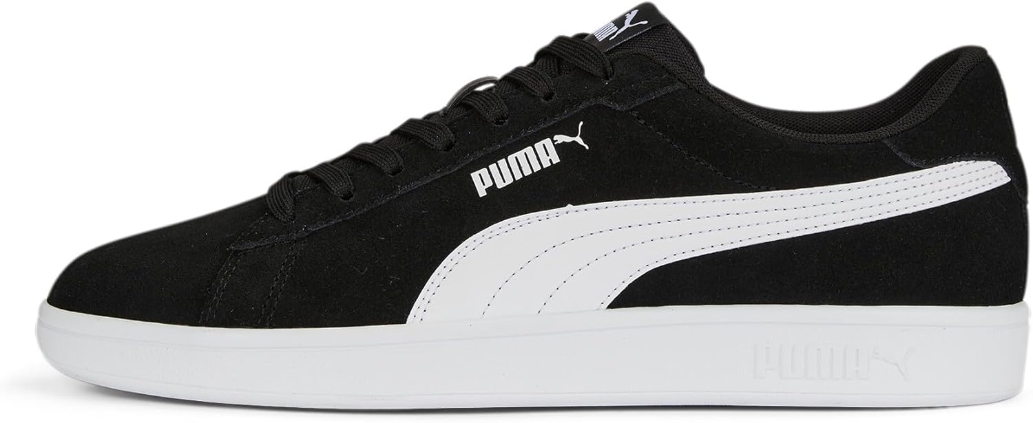 

Кроссовки PUMA Unisex Smash 3.0, белый/черный