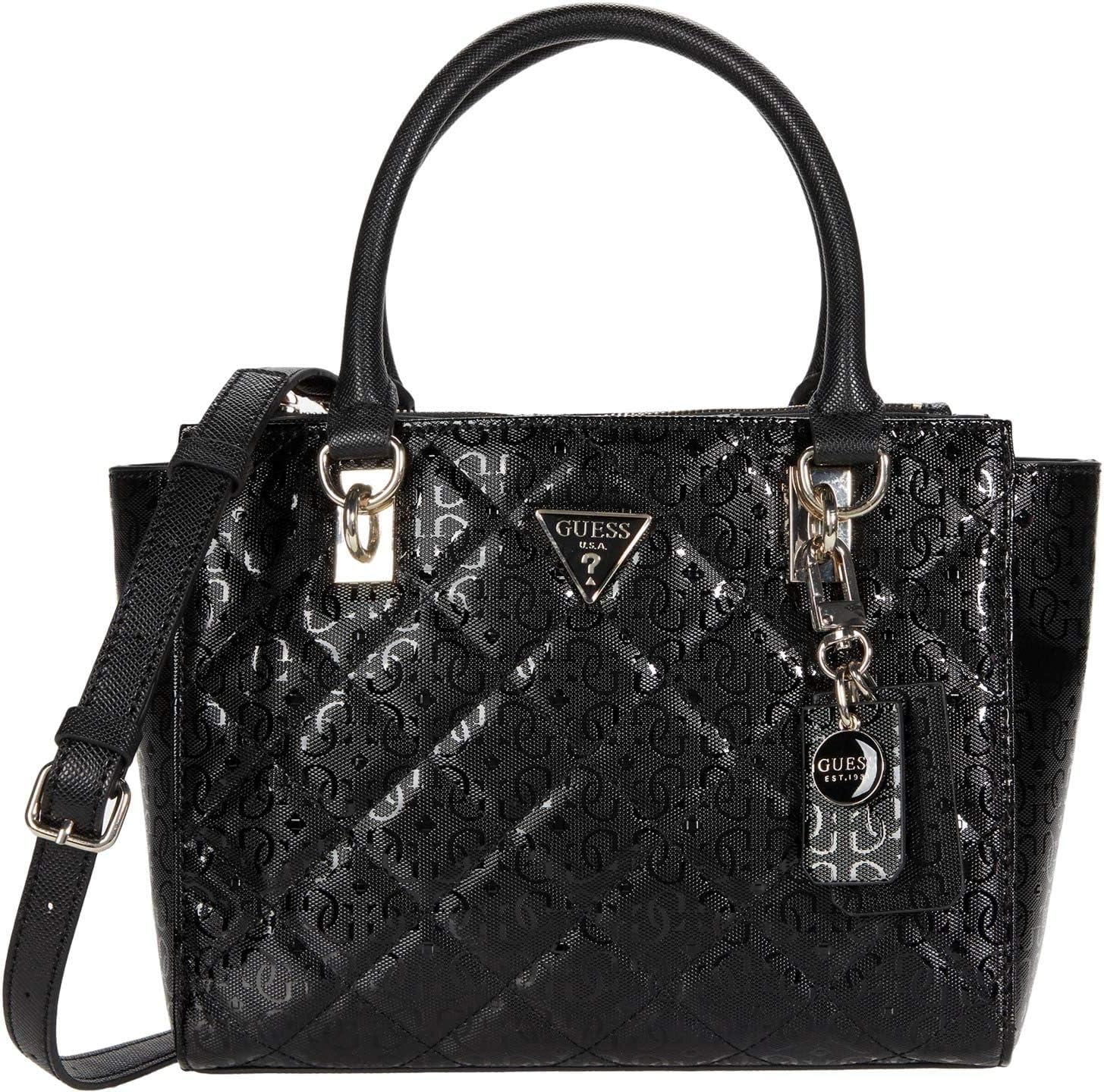 

Сумка-портфель GUESS Ariella Society, черная, один размер