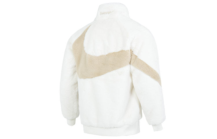 Куртка Nike As Nsw Swsh Fur Jkt FB7664-133, белый — фото 2