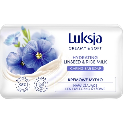 

Мыло Creamy Soap Luksja With Flax - 90g