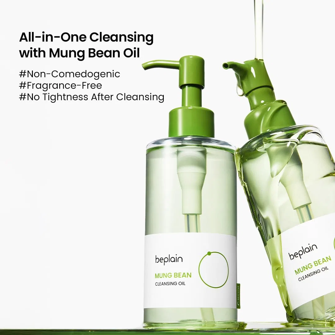 Гидрофильное масло Beplain — Для умывания «Mung Bean Cleansing Oil» от — фото 3