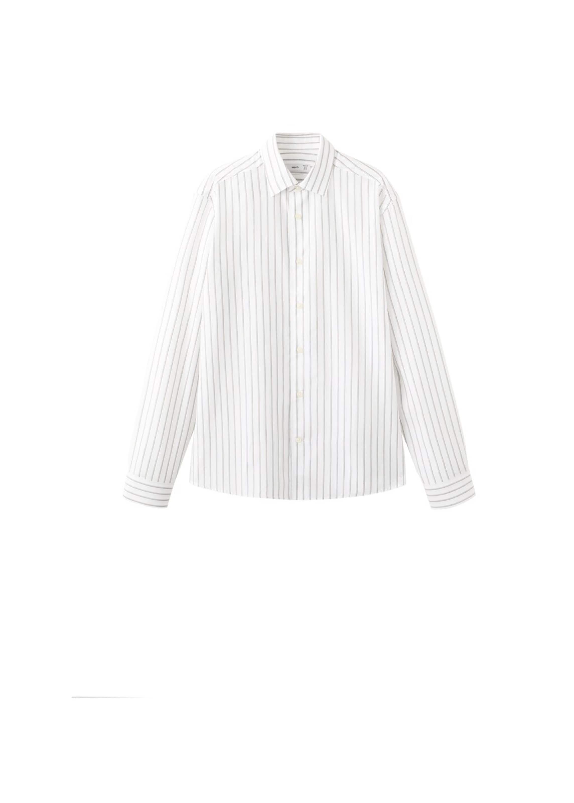 

MANGO MAN Рубашка 'Dario' Regular fit на пуговицах, белая