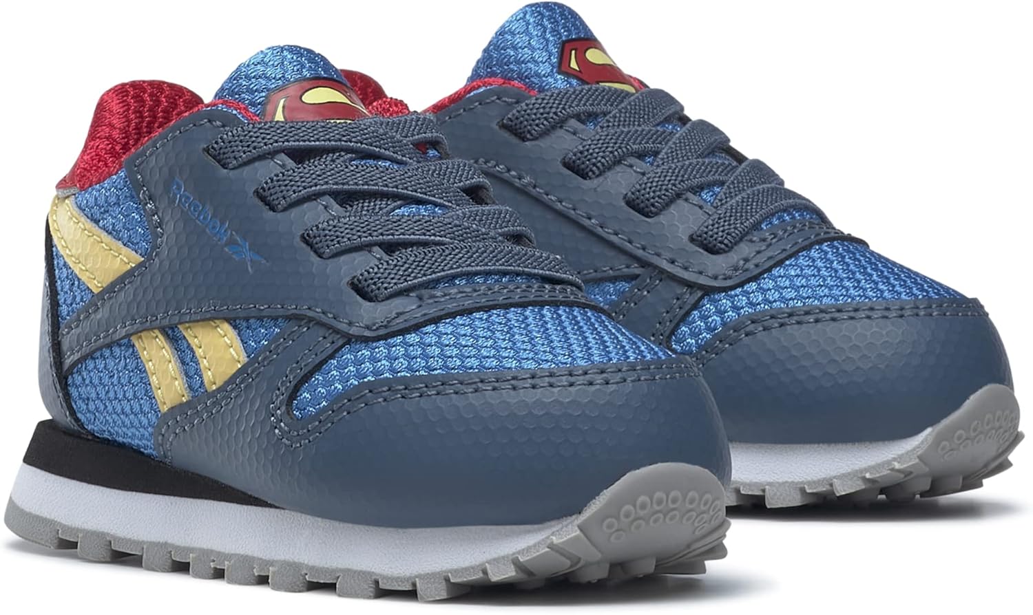 Кроссовки Reebok Classic Leather для детей и подростков, синий — фото 2