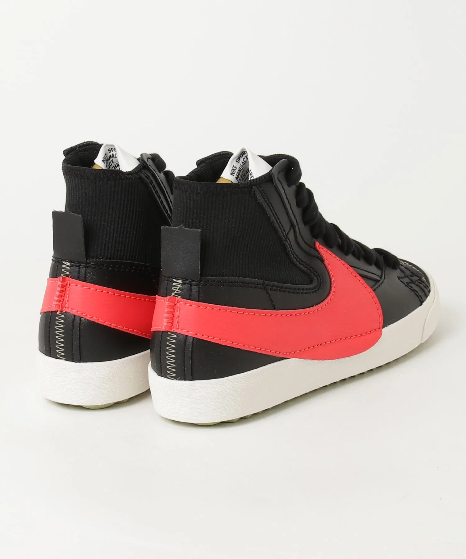 Мужские кроссовки NIKE BLAZER MID 77 JUMBO чёрные — фото 2