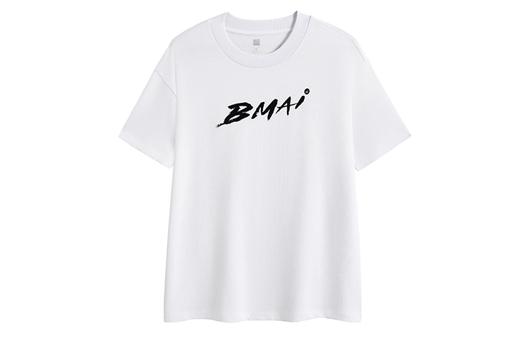 

Футболка унисекс штормовой белый BMAI