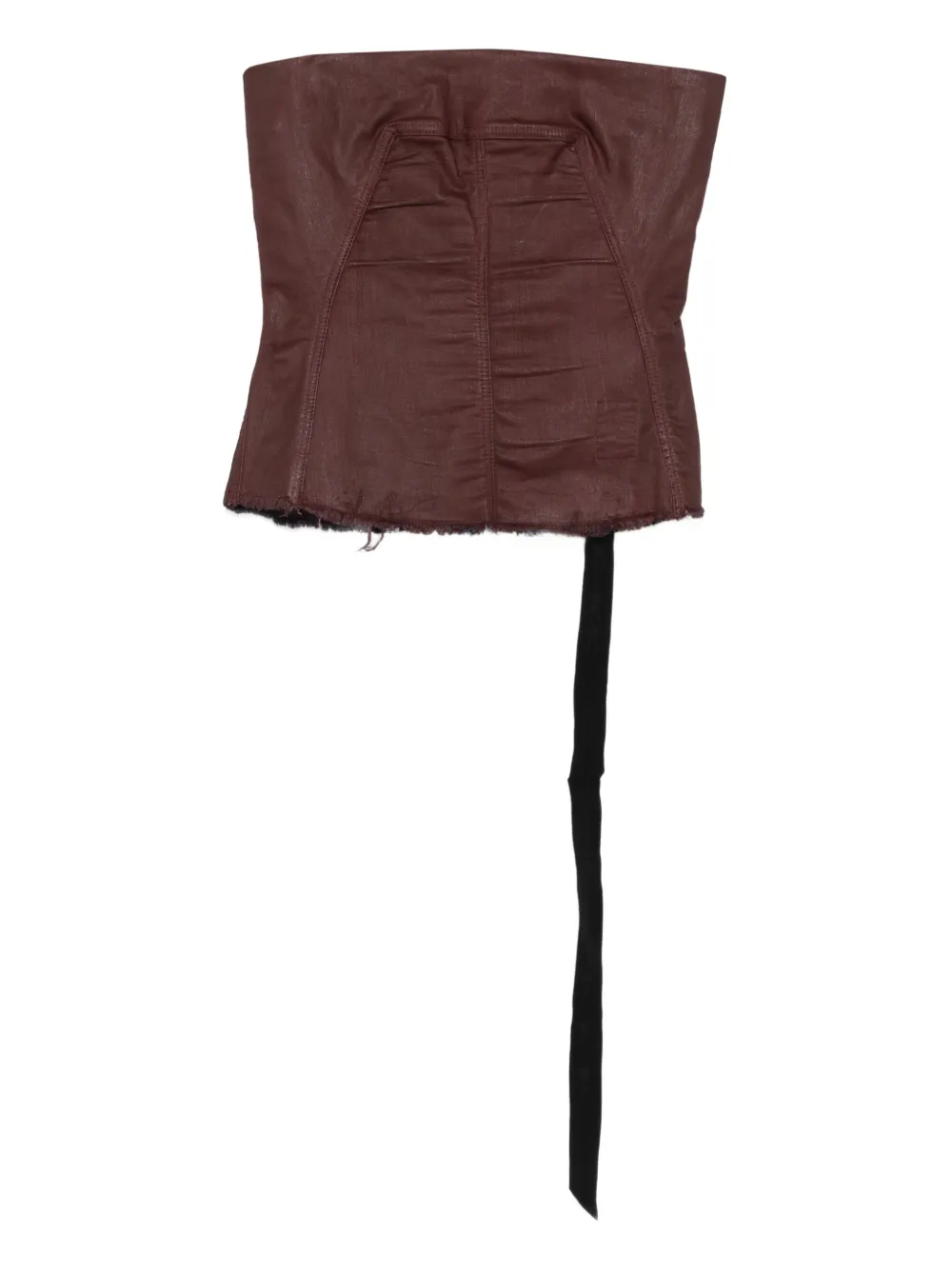 

Топ-корсет без бретелей Rick Owens DRKSHDW, красный