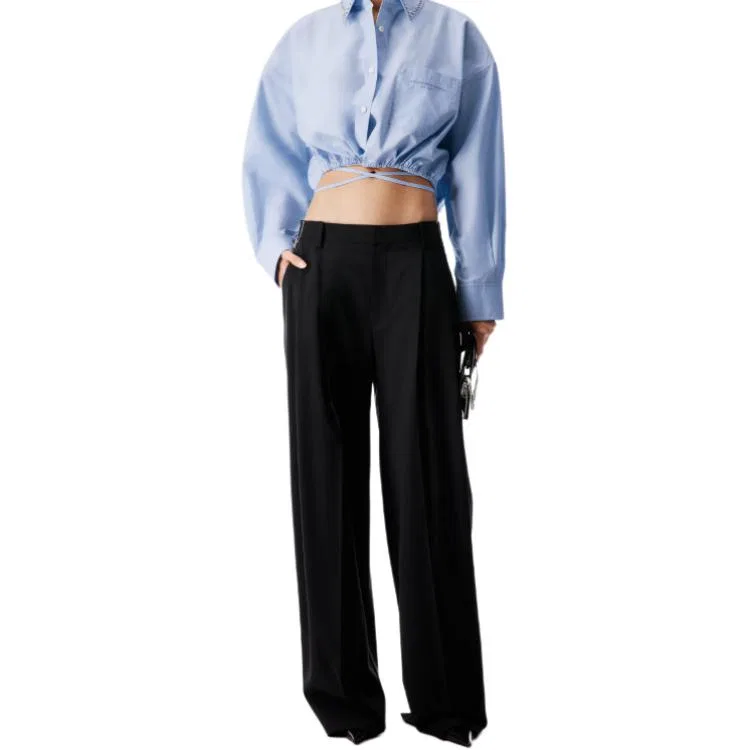 Брюки женские Suit Pants Alexander Wang, Black — фото 3