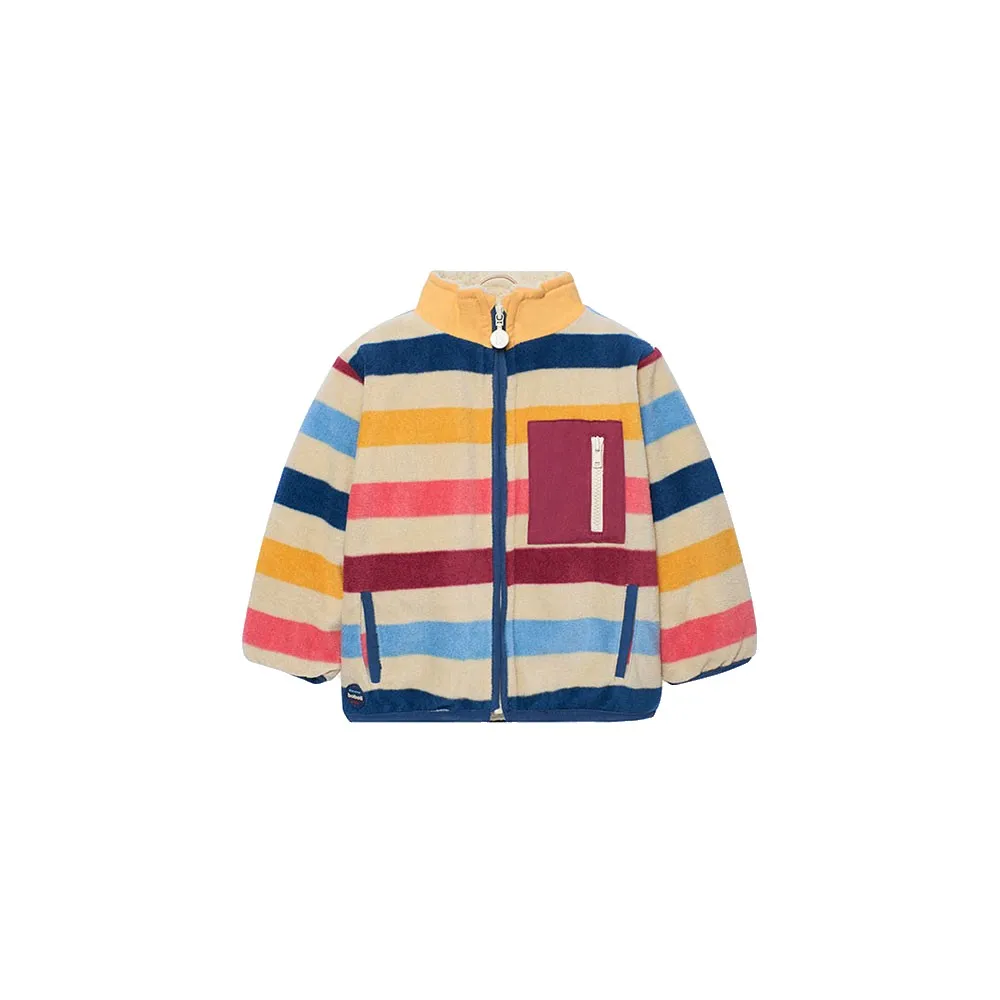 

Куртка Boboli Fleece Striped, разноцветный