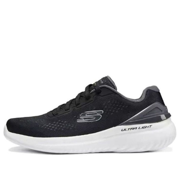 

Кроссовки bounder 2.0 lace up running shoes 'black' Skechers, черный