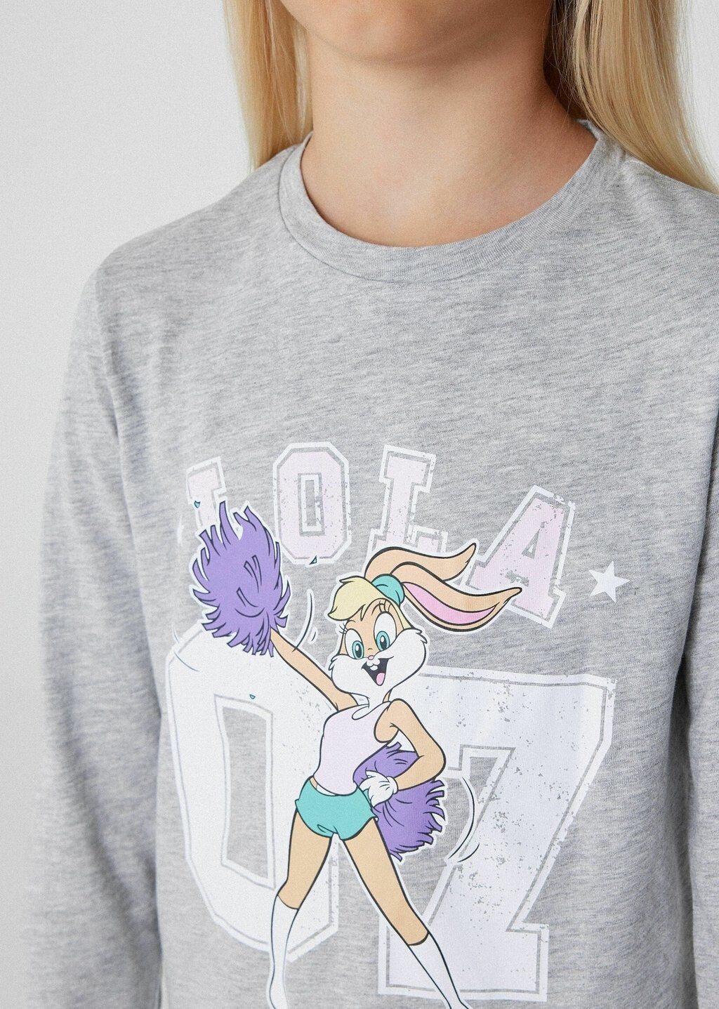 

Пижамный комплект LOONEY TUNES Tezenis, цвет Mottled Light Grey