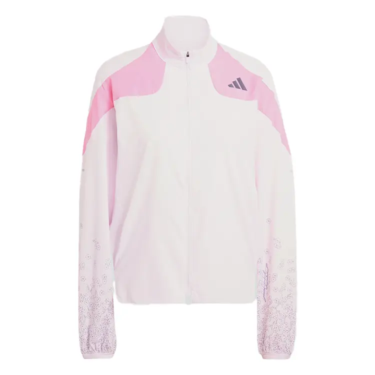 

Adizero TOKYO беговая куртка женская Adidas, светло-розовый/розовый