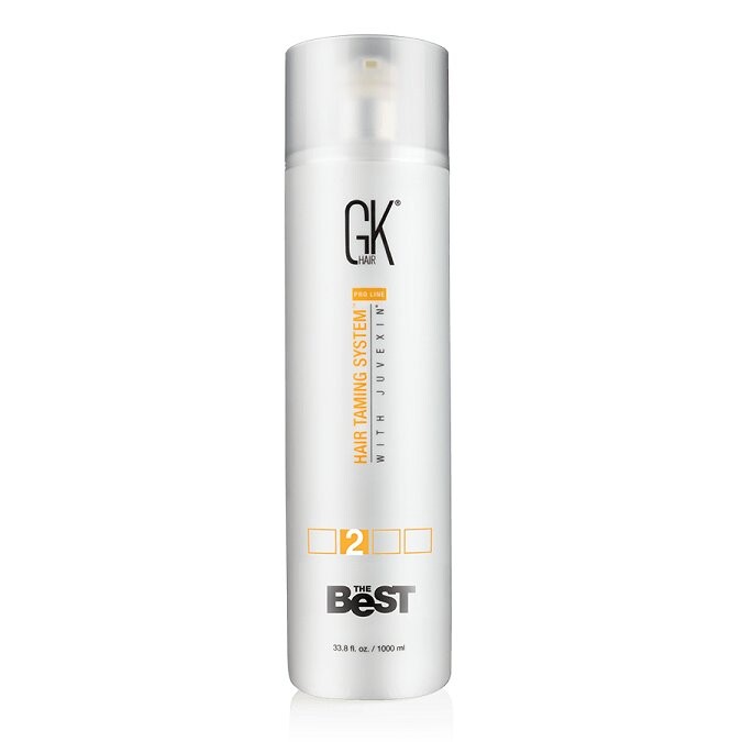 GKHair The Best, Кератиновая разглаживающая сыворотка, интенсивно увлажняет, защищает от ломкости и повреждений, 1000мл Global Keratin — фото 2