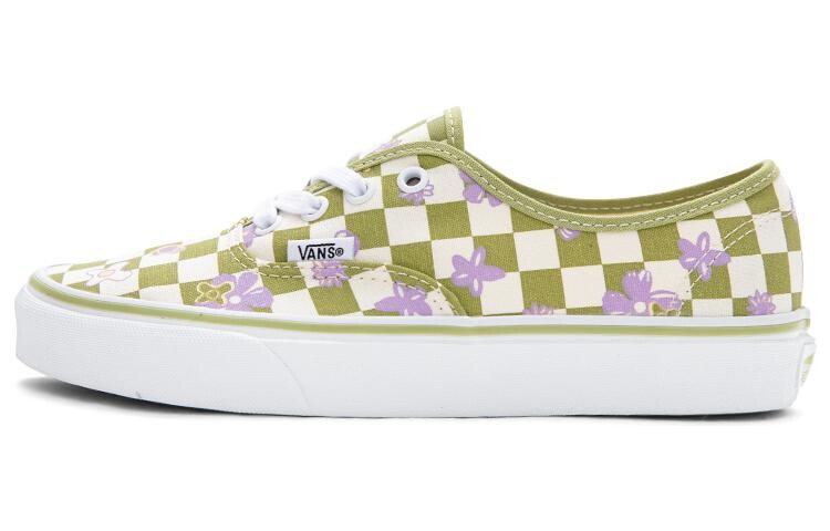 

Кеды Vans Wallpaper Authentic Checkered Floral 'Green White'