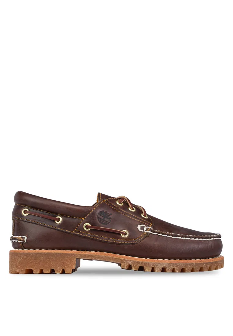 Ботинки мужские, 3-глазковые, классические, Authentics Timberland, коричневый
