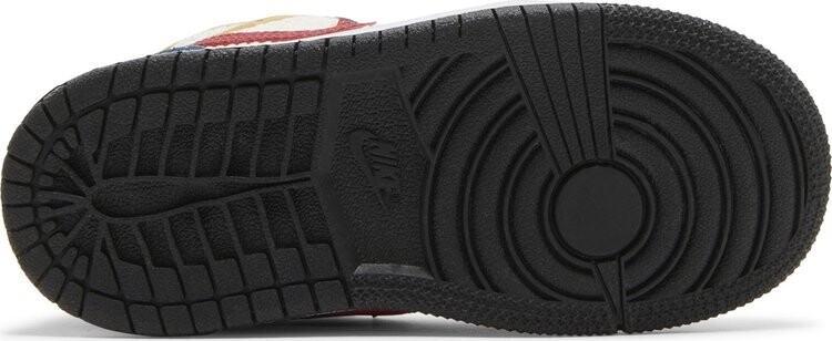 Кроссовки Air Jordan 1 Mid SE TD Messy Room, разноцветный — фото 4