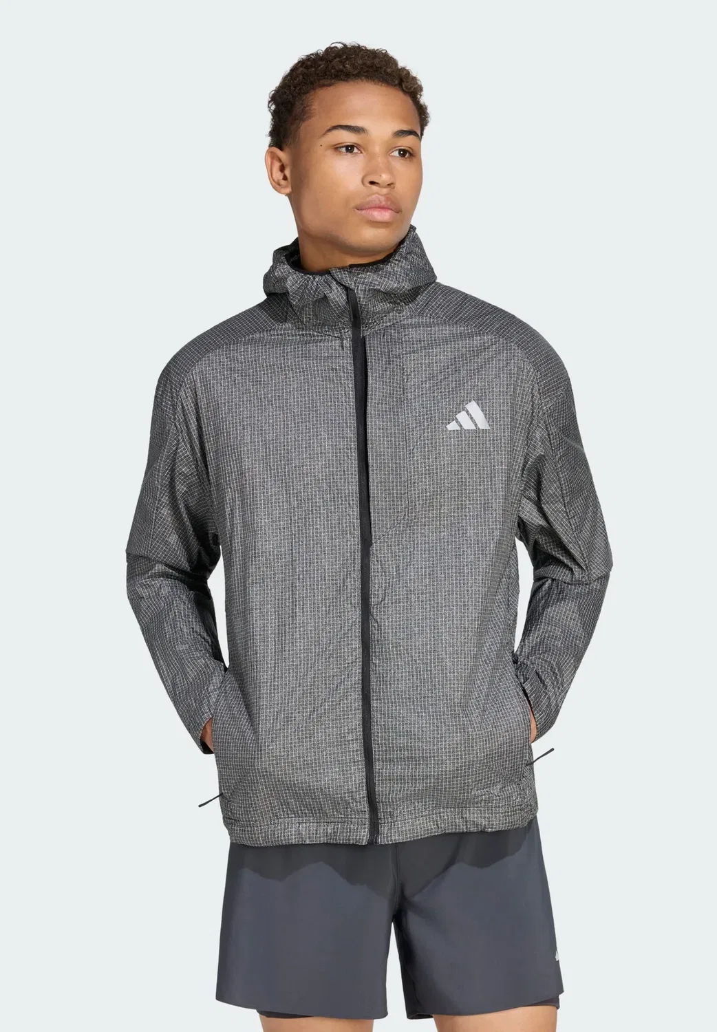 Adi365 f ref m - беговая куртка Adidas Performance, Reflective Silver