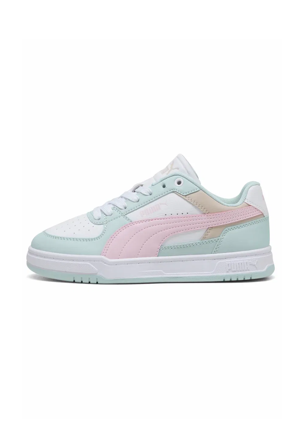 Caven iii block jr унисекс - кроссовки Puma, Aqua Glow-Powder Pink-Puma White
