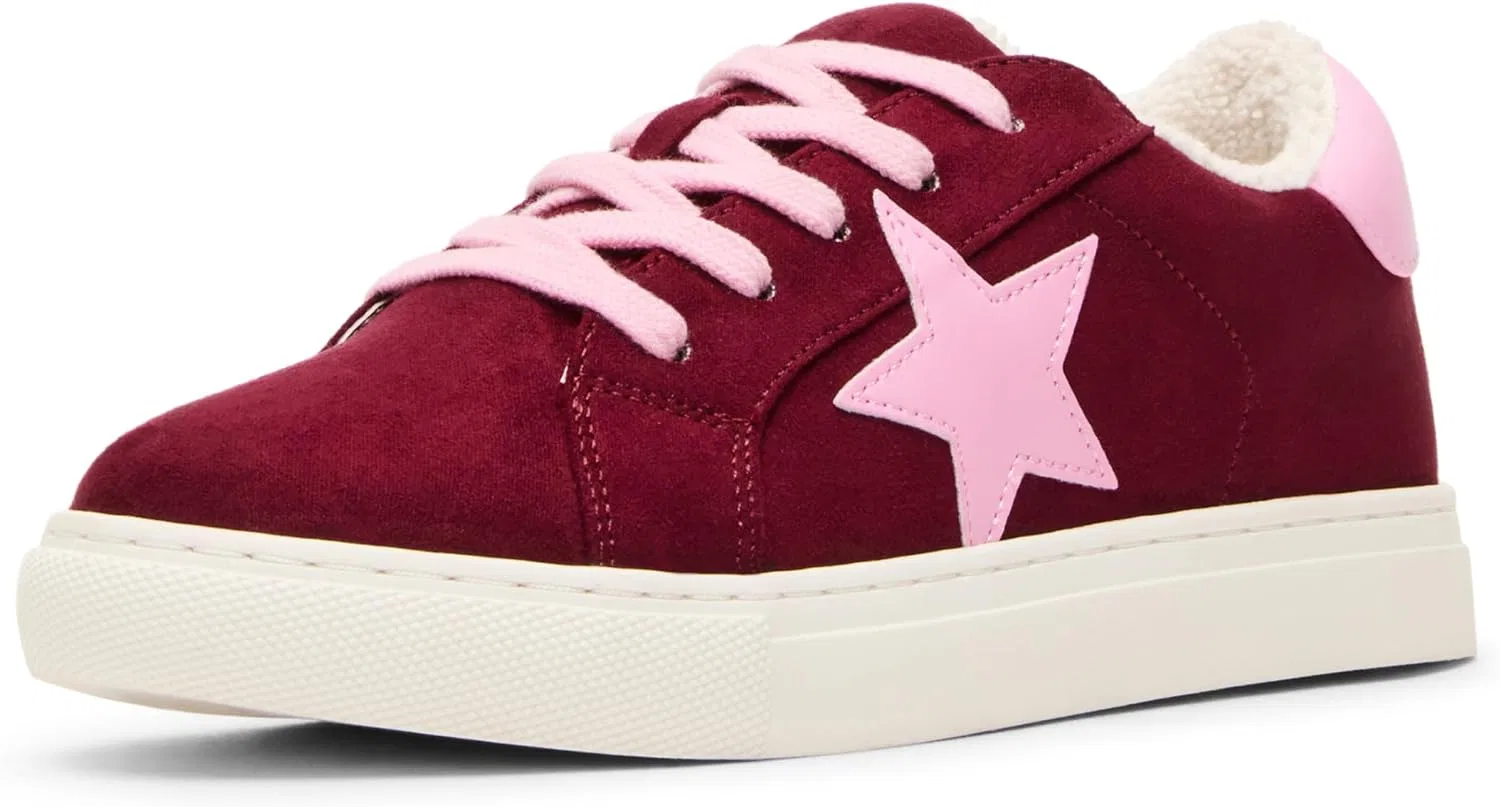 Детские кроссовки для девочек Rezume Steve Madden, Burgundy