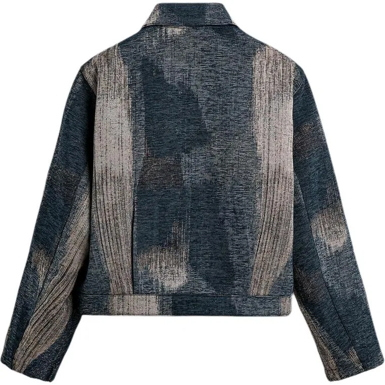 Мужская куртка с лацканами Blue/Indigo ZARA — фото 3