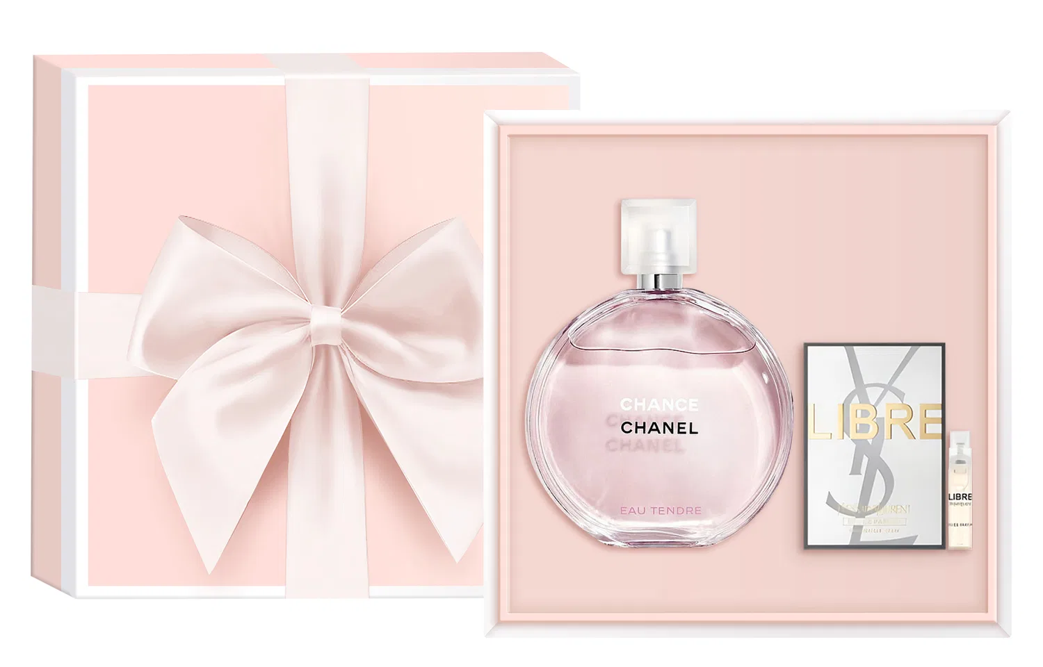 Женский набор парфюмерии Chance Eau Tendre, CHANEL, Pink