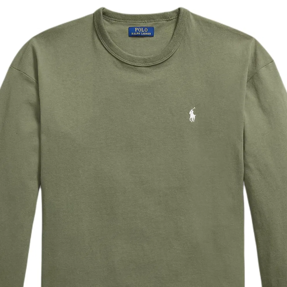 Мужская футболка с круглым вырезом и прямым кроем, T Shirts, Polo Ralph Lauren — фото 4