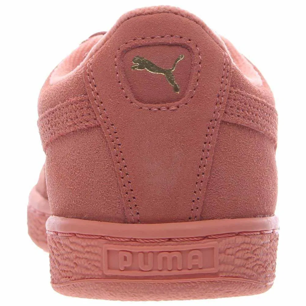 Детские кроссовки для девочек на шнуровке Classic Suede + PUMA, Desert Flower — фото 4