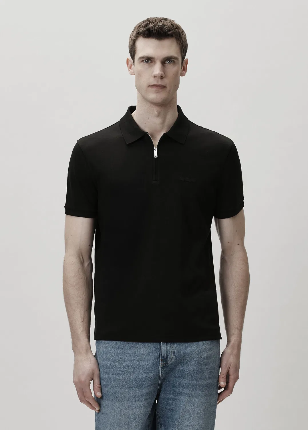 Поло Slim Fit Calvin Klein, black