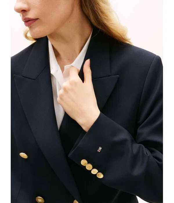 Женское пиджак свободного кроя Tommy Hilfiger, Blu Marino — фото 4