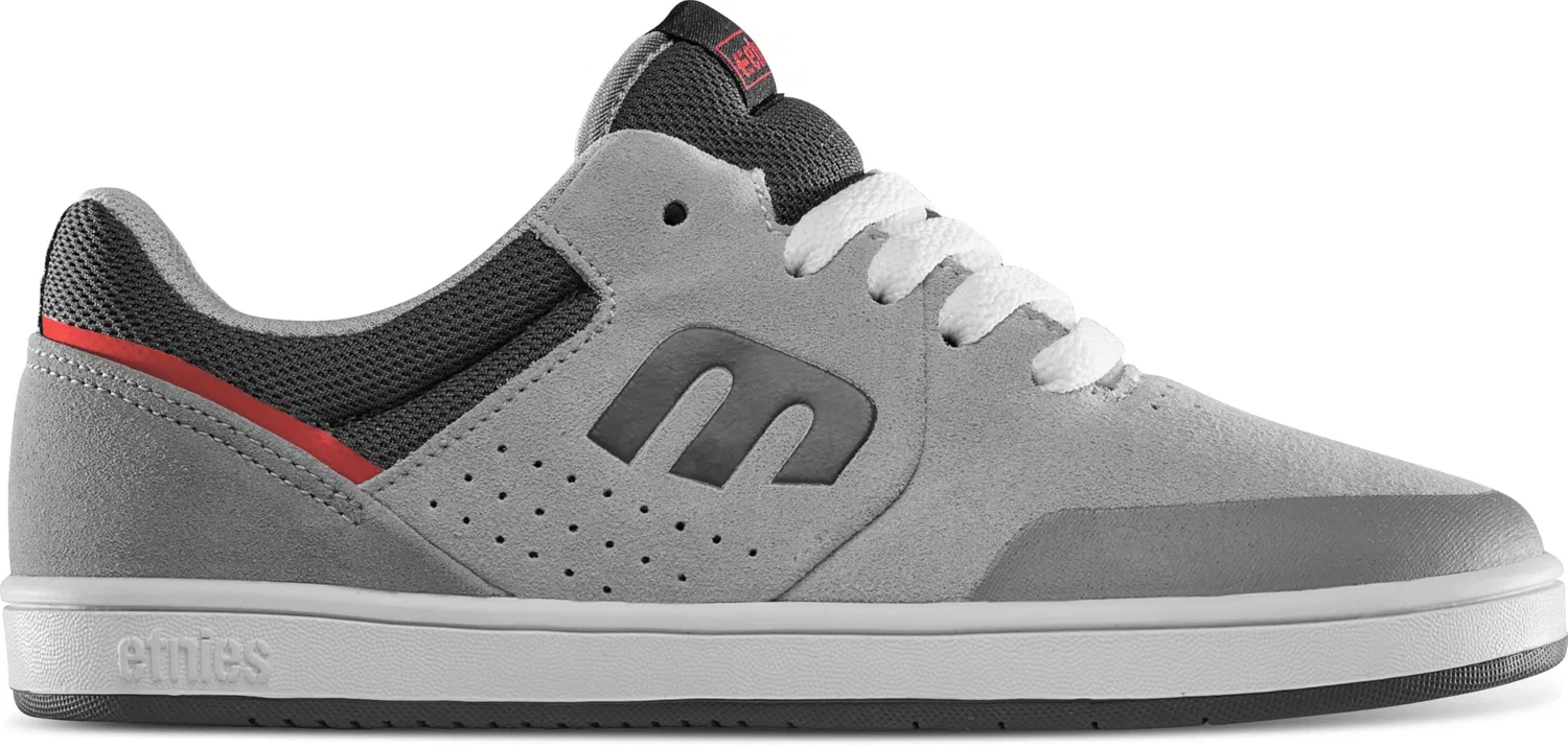 Детские кроссовки для мальчиков с кроссовочным дизайном Kids Marana Etnies, Grey Grey Red