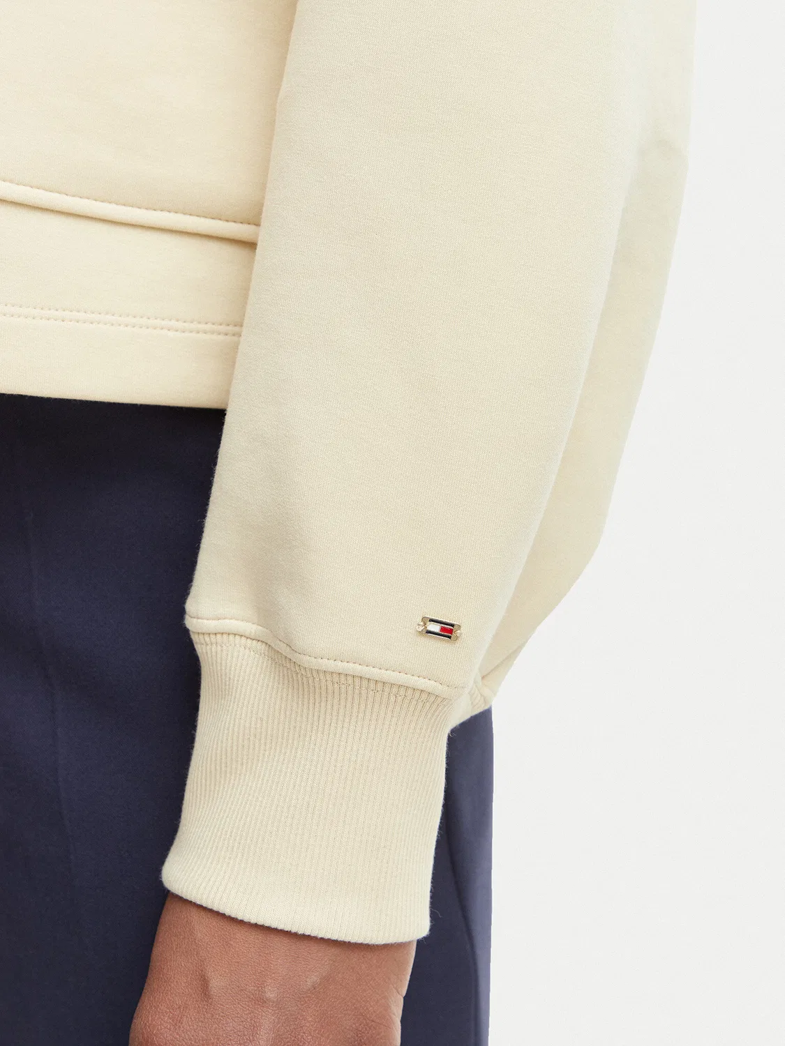 Женская демисезонная куртка свободного кроя Tommy Hilfiger, светло-бежевый — фото 4