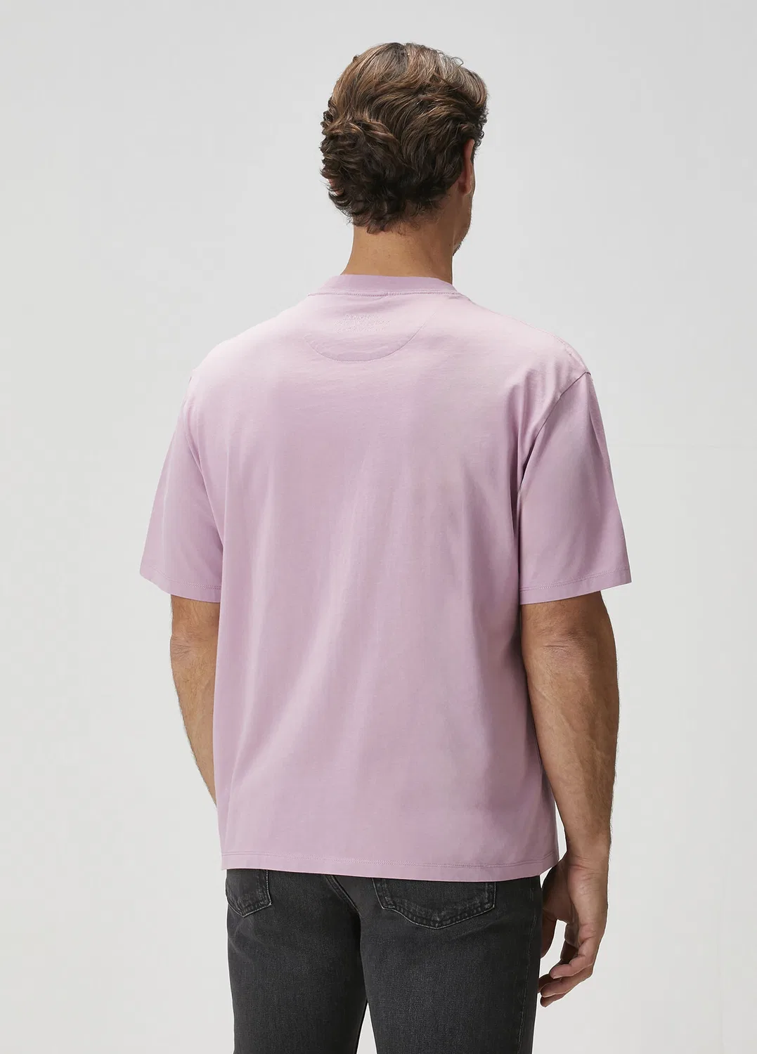 Футболка Outtakes Calvin Klein, pembe — фото 4