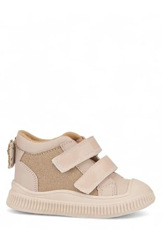 Детские зимние ботинки для девочек на липучке Arzen Bebe, Beige