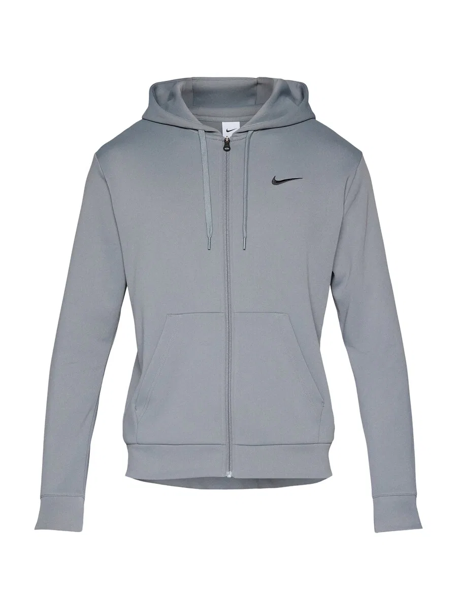 Спортивная толстовка на молнии NIKE Athletic Zip-Up Hoodie 'FLEX' цвета «базальтово-серый»