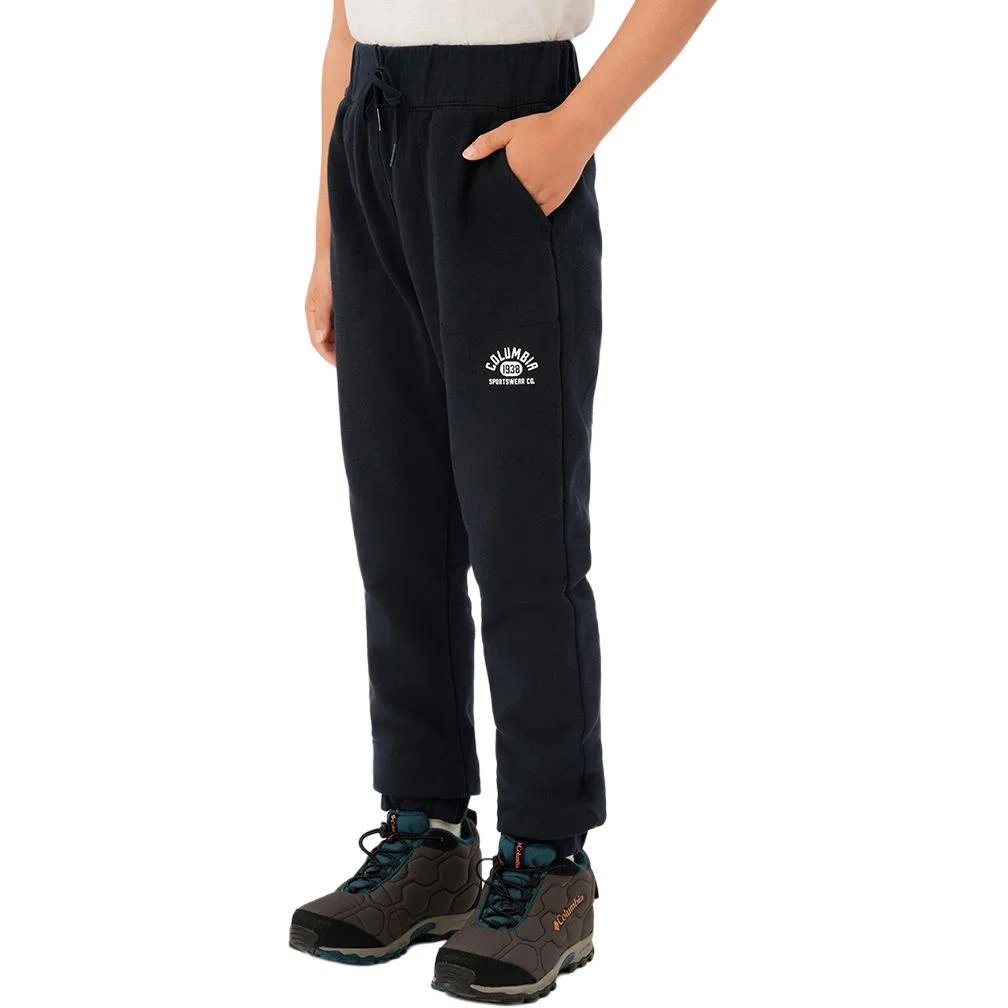 Детские спортивные штаны с длиной по щиколотку Columbia, Black — фото 4