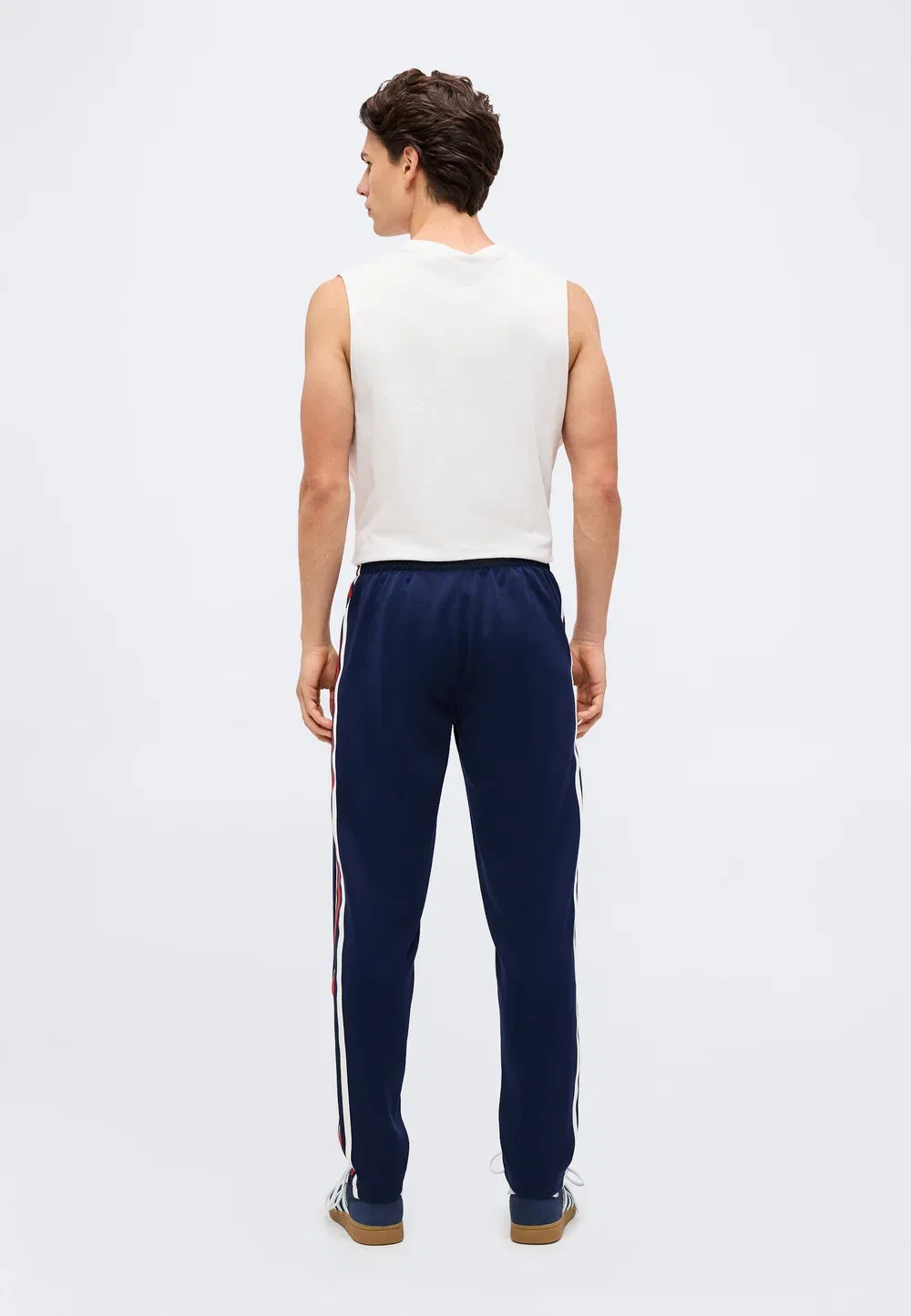 Спортивные штаны ФК Бавария Мюнхен - клубная одежда Adidas Originals, Night Indigo — фото 3