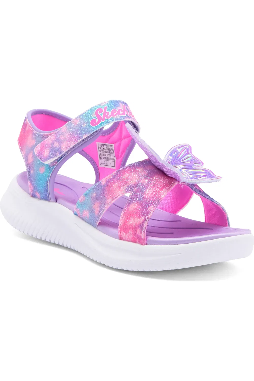 Детские сандалии с переливающимся эффектом бабочки Jumpsters SKECHERS, Lvmt-Laven