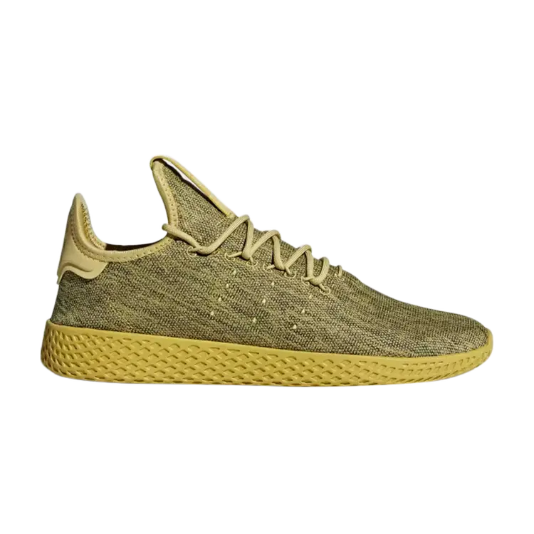 

Кроссовки Adidas Pharrell x Tennis Hu 'Dip-Dyed', желтый, Желтый;коричневый, Кроссовки Adidas Pharrell x Tennis Hu 'Dip-Dyed', желтый