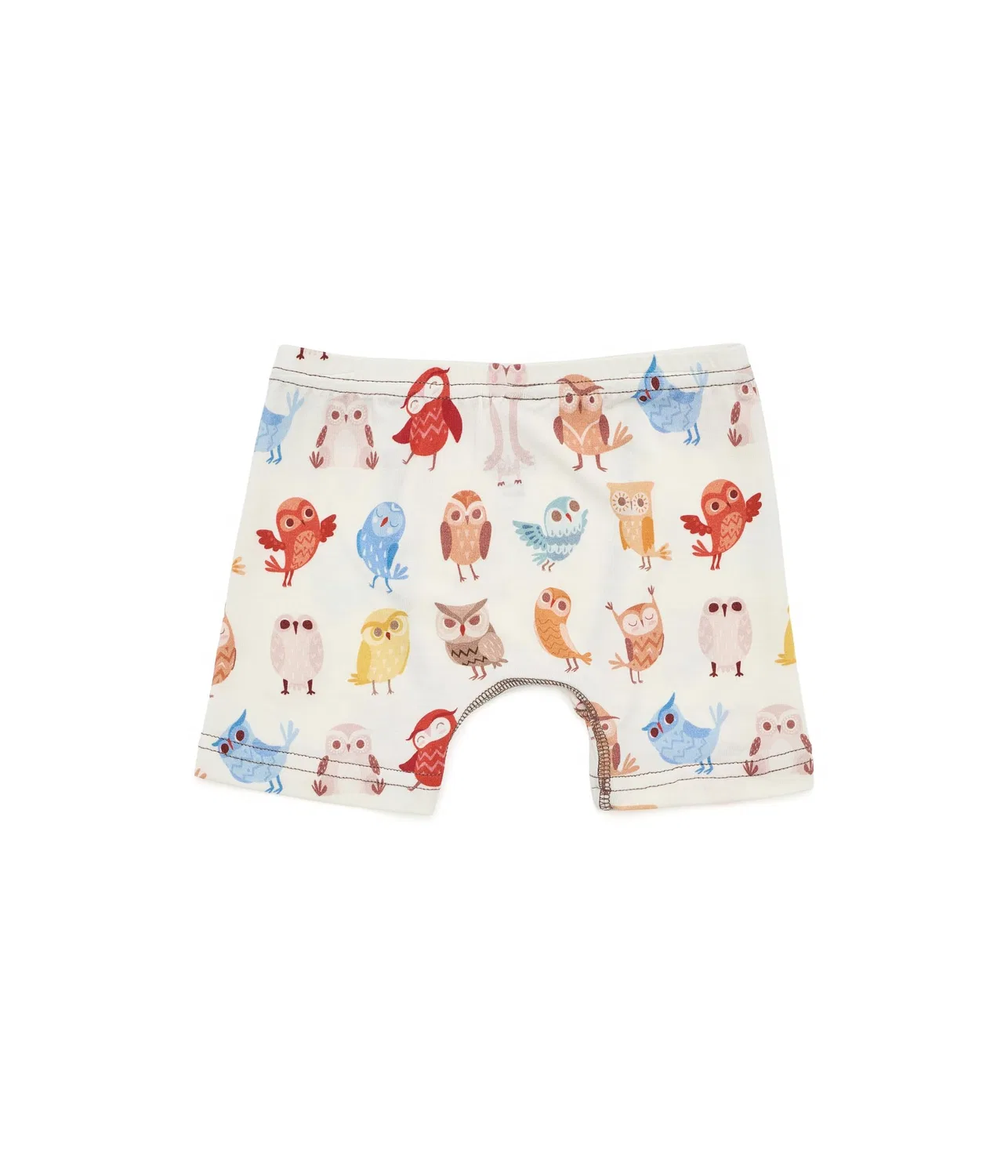 Боксеры-брифы с принтом, набор из 3 (для малышей и маленьких детей) Print Boxer Briefs Set of 3 (Toddler/Little Kid) Kickee Pants Kids, Spring Sky Science, Natural Owls &amp; Moonlight Bay Stripe — фото 2