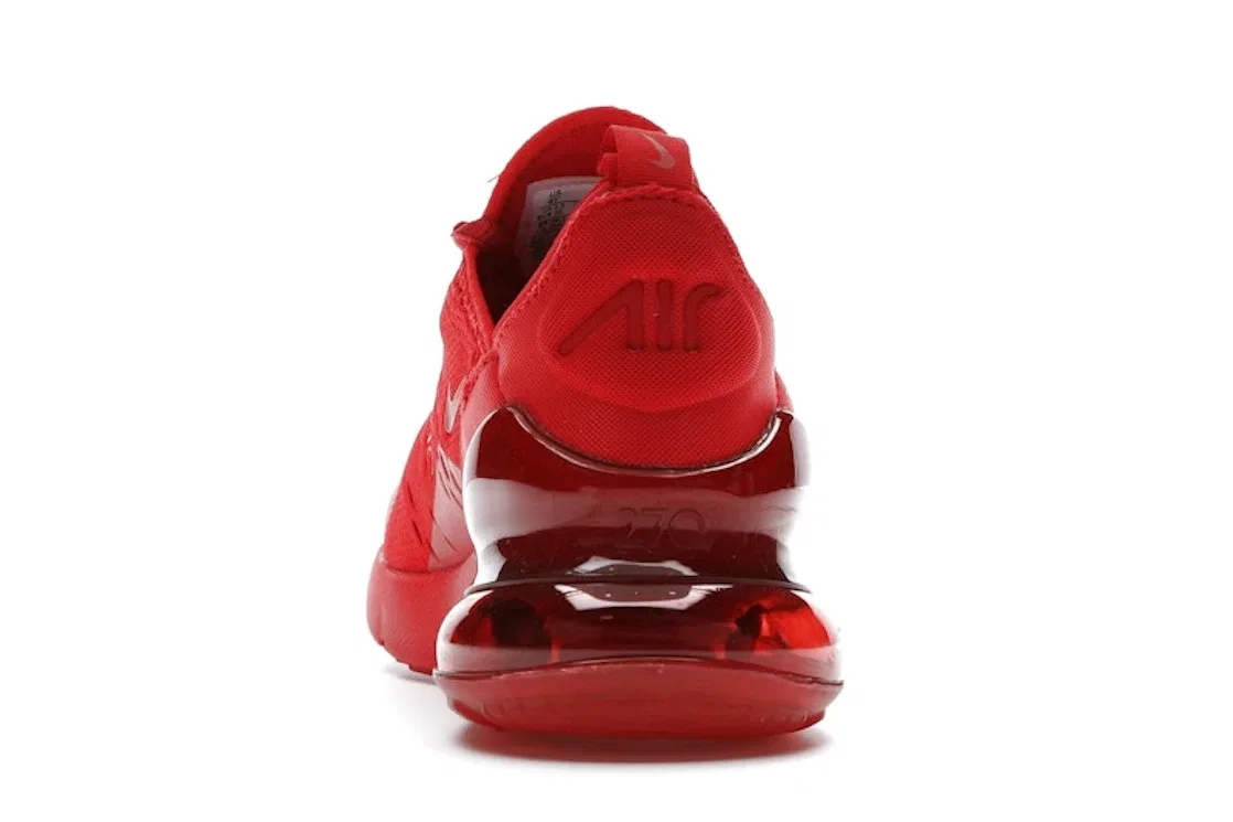 Детские кроссовки Lifestyle с длинным рукавом Nike Air Max 270, University Red/University Red/Black — фото 4